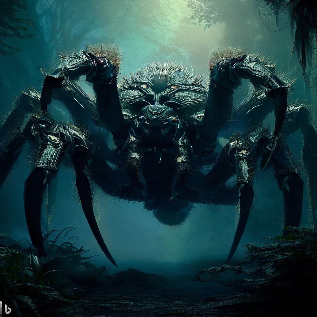 16594 tarantula wall art cleaning 6