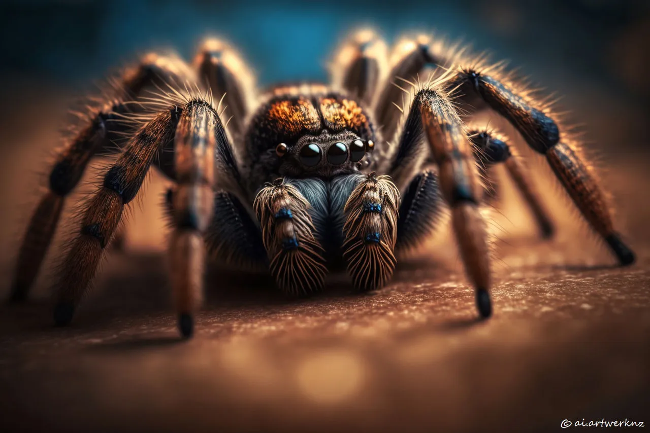 16594 tarantula wall art style 3