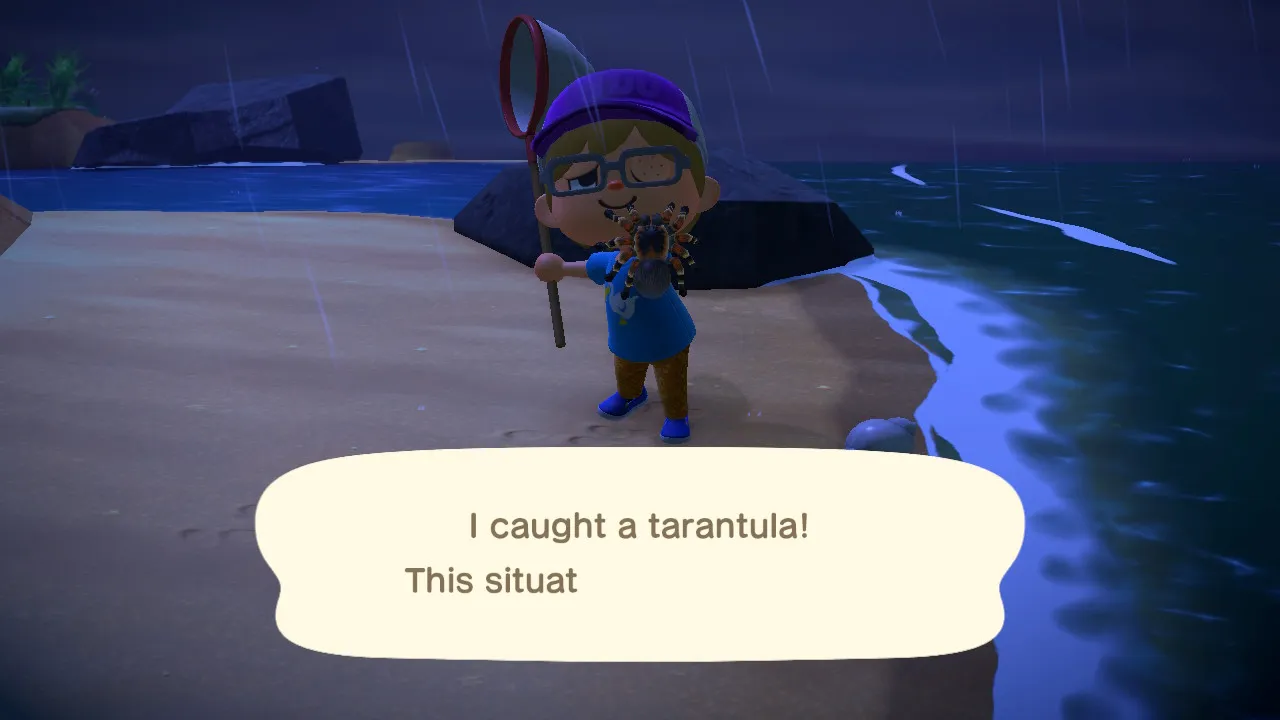 16618 animal crossing tarantula bells