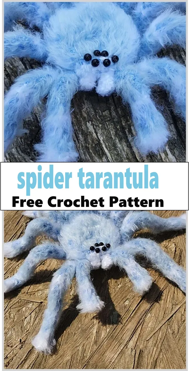16634 crochet tarantula legs