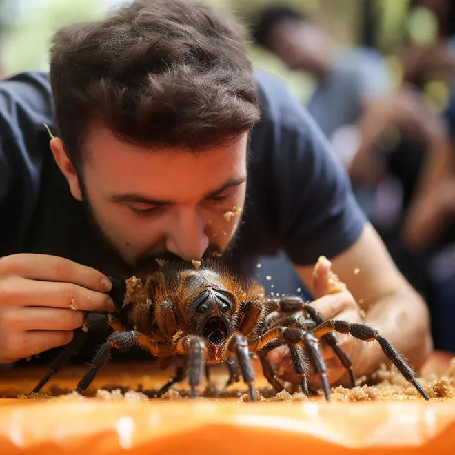 16656 eating tarantula hero
