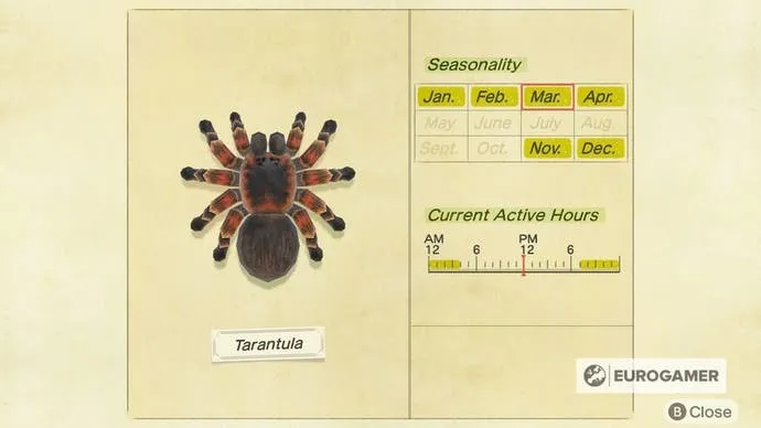 16672 animal crossing tarantula island