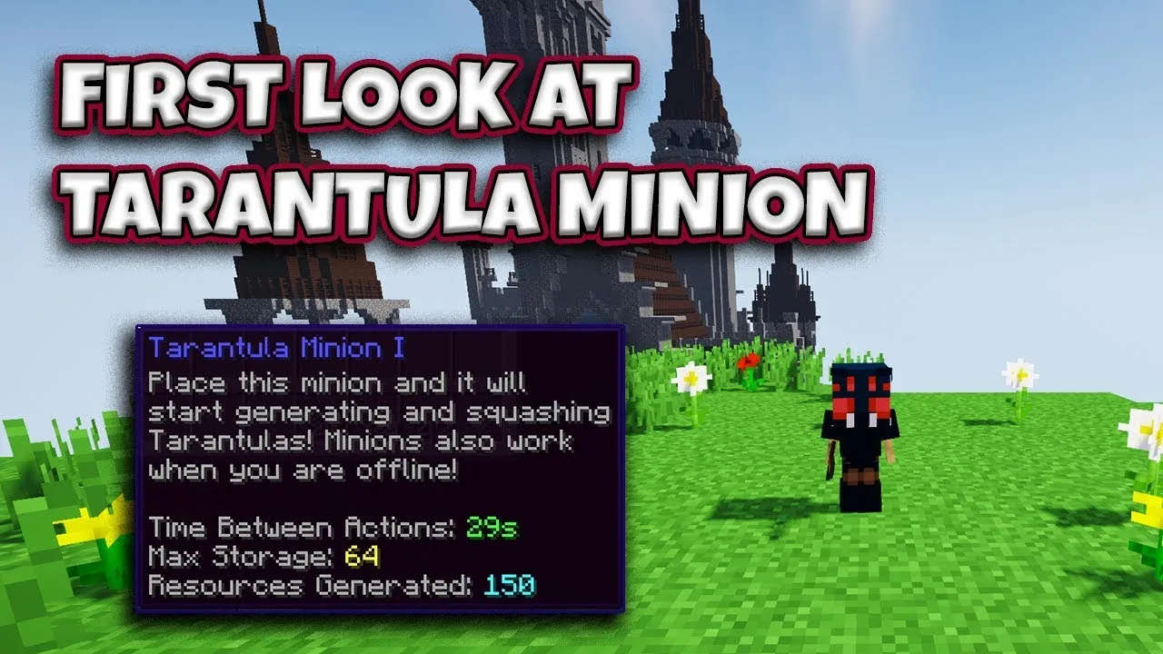 16717 tarantula minion upgrades