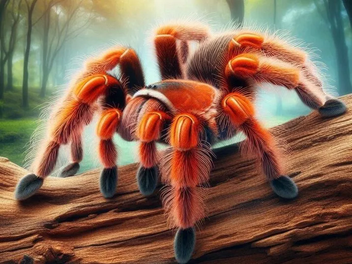 16893 orange baboon tarantula enclosure